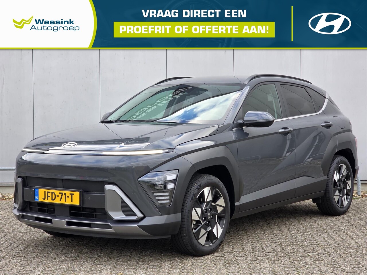 Hyundai Kona - 1.6 HEV 141pk Comfort Smart Automaat | Navigatie | Parkeercamera | Stoel en stuur verwarmi - AutoWereld.nl