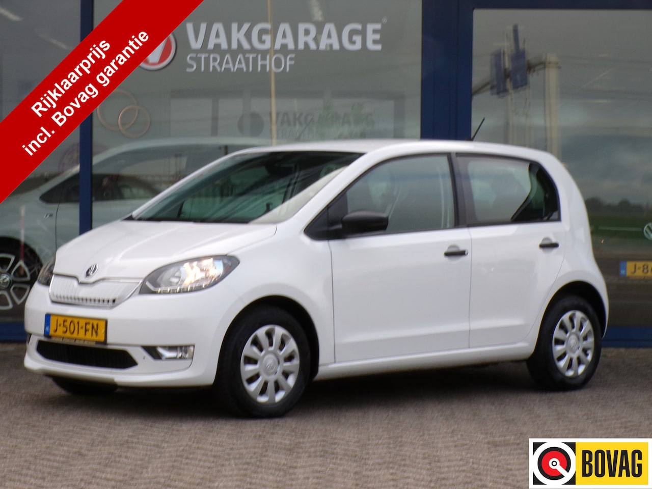 Skoda Citigo e-iV - EV Ambition EV Ambition, SOH 94% / Climate control / Stoelverwarming / Parkeersensoren / LED Dagrijver - AutoWereld.nl