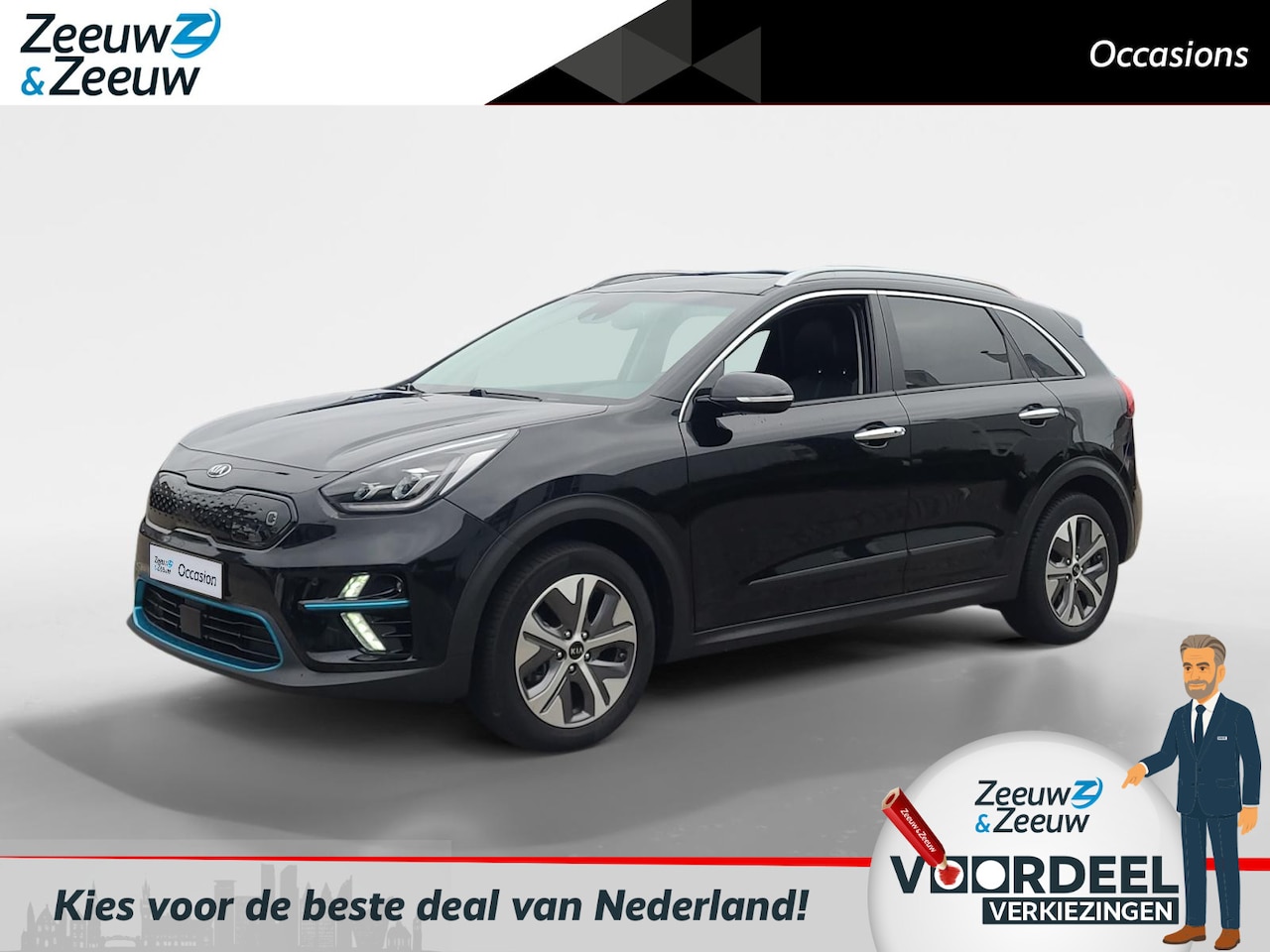 Kia e-Niro - DynamicPlusLine 64 kWh Warmtepomp | 1e Eigenaar | Metallic lak | Dealer onderhouden | Fabr - AutoWereld.nl