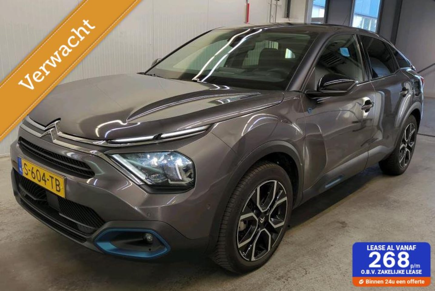 Citroën Ë-C4 - Shine 50 kWh | Leder | LED | Navi | - AutoWereld.nl