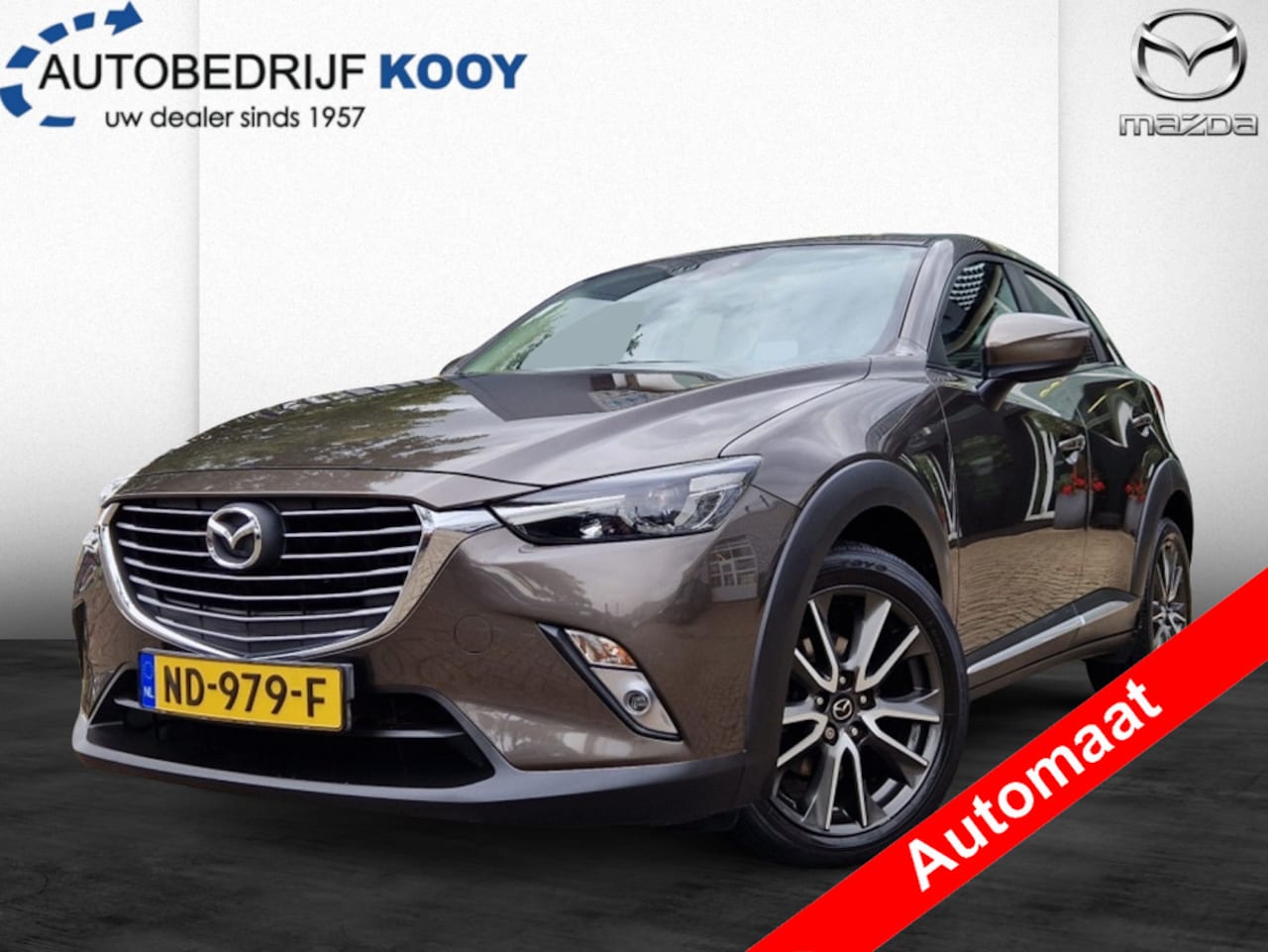 Mazda CX-3 - 2.0 120pk GT-M / Trekhaak / Leder / Dealer onderhouden - AutoWereld.nl