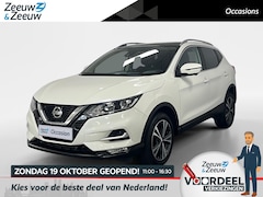 Nissan Qashqai - 1.2 N-Connecta AIRCO NAVI 360GRADEN CAMERA PARKEERSENSOREN CRUISE CONTROL PANORAMADAK BLUE