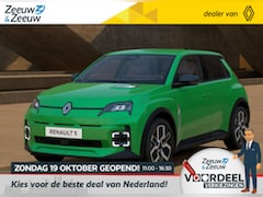 Renault 5 - comfort range techno 52 kWh 5 techno 52 kWh NU LEVERBAAR 2025 rijden