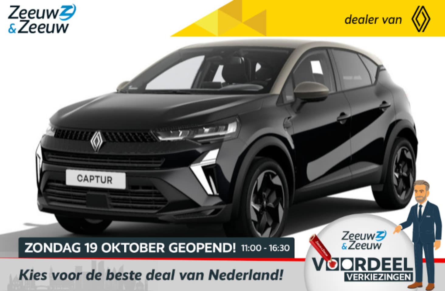 Renault Captur - 1.0 TCe 90 techno | NIEUW TE BESTELLEN NU MET €2.000,- KORTING!!! - AutoWereld.nl