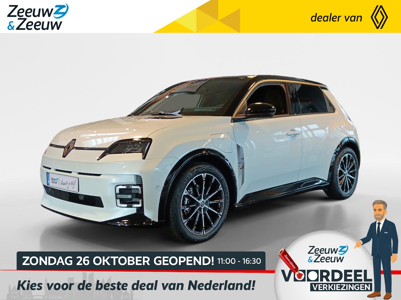 Renault 5 - comfort range iconic cinq 52 kWh - AutoWereld.nl