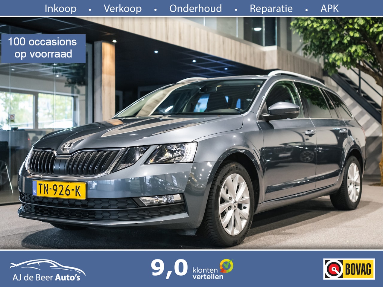 Skoda Octavia Combi - 1.0 TSI Greentech Ambition Business Navigatie | Apple Carplay | Trekhaak | Nette auto - AutoWereld.nl