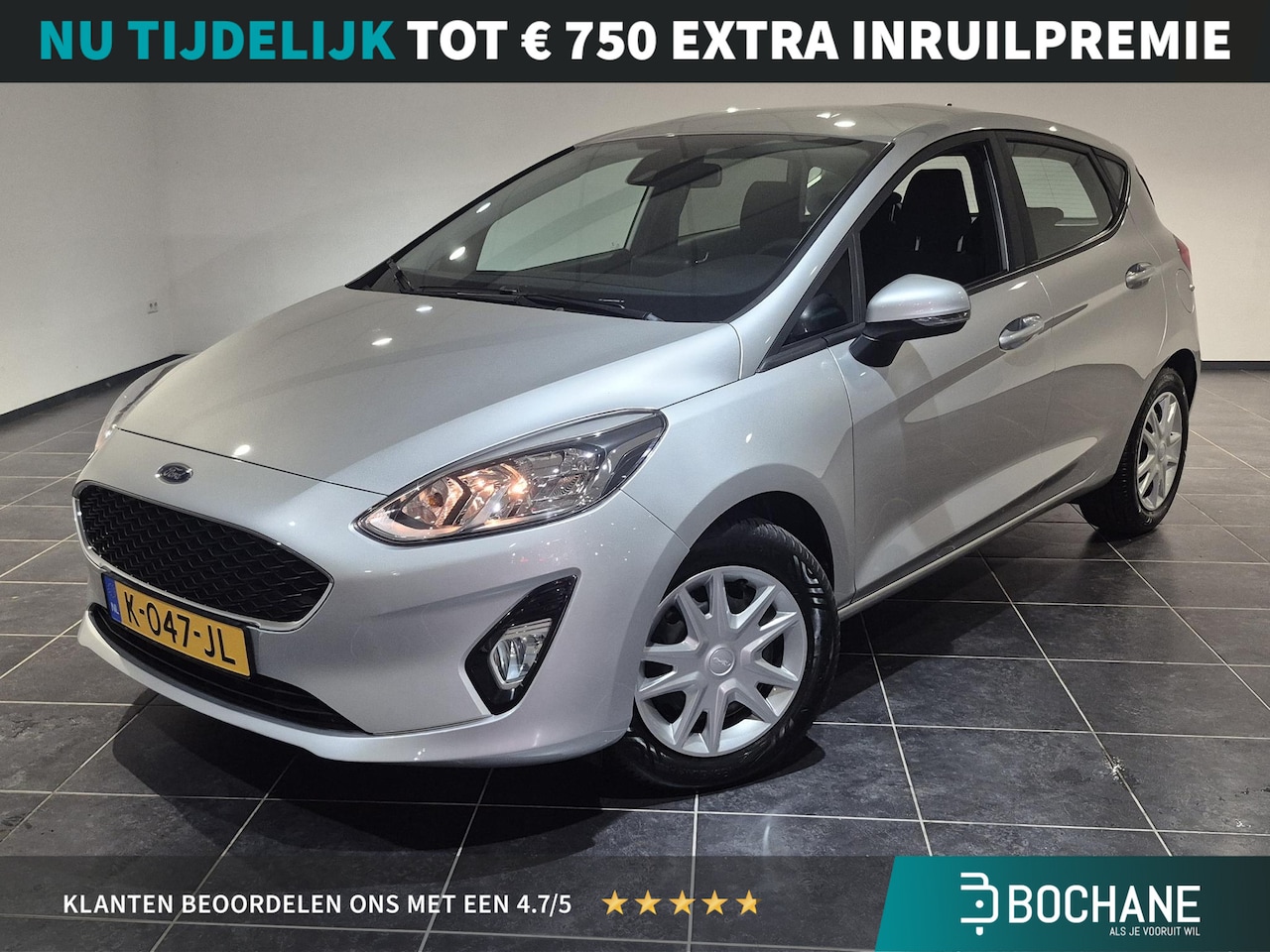 Ford Fiesta - 1.0 EcoBoost Connected | Airco | Android auto/ Apple carplay - AutoWereld.nl