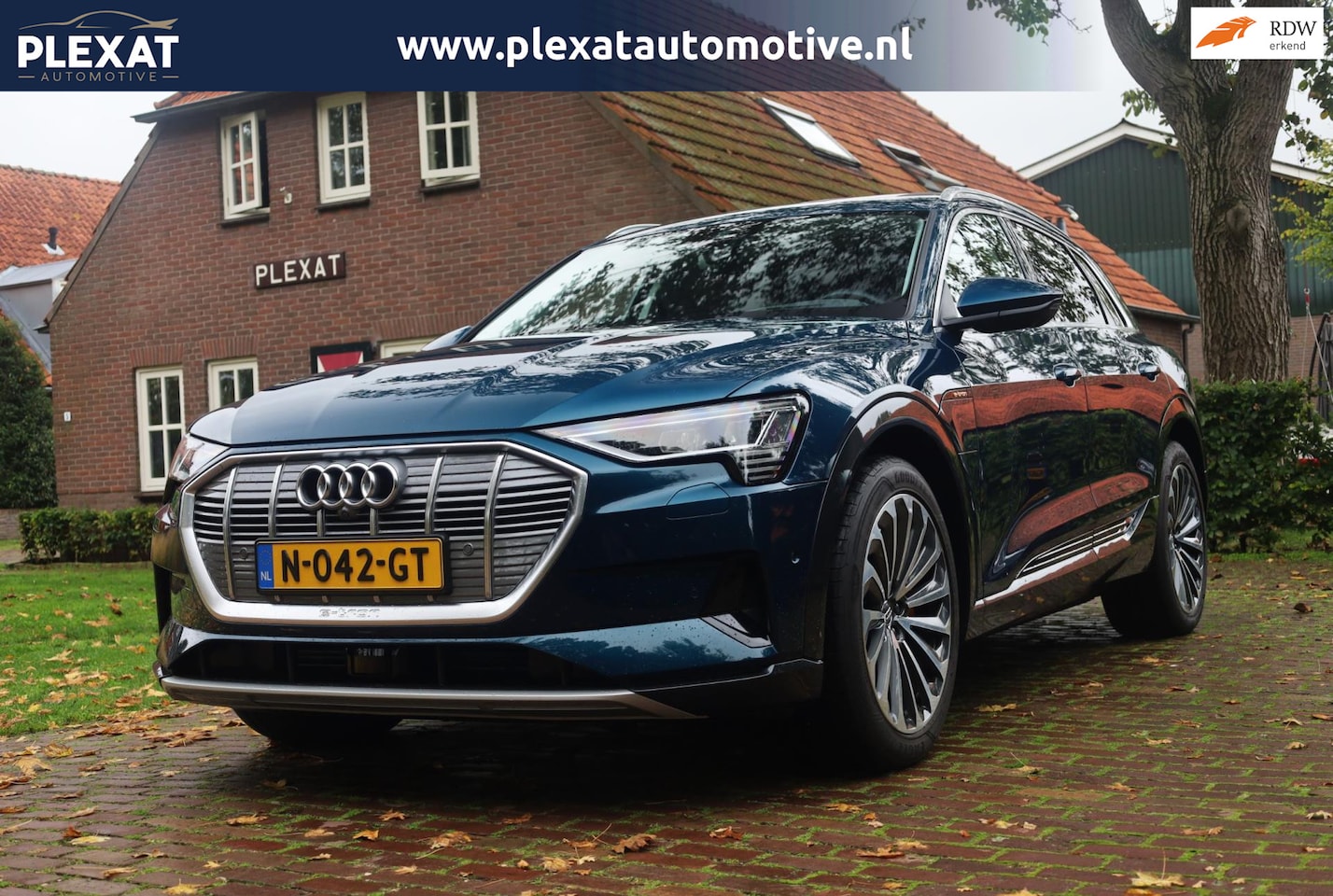 Audi e-tron - E-tron 55 quattro advanced Pro Line Plus 95 kWh Aut| Audi Exclusive | Bang & Olufsen | Pan - AutoWereld.nl