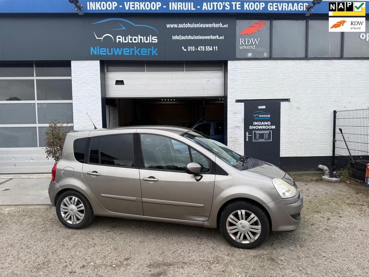 Renault Grand Modus - 1.6-16V Dynamique-Automaat- met Onderhoudshistorie, Airco, NAP en een ruime APK!!! - AutoWereld.nl