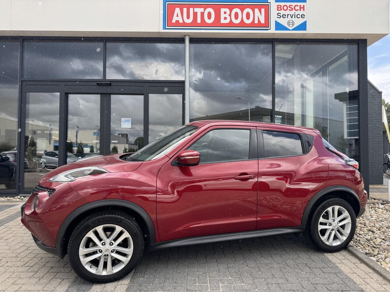 Nissan Juke - 1.2DiG-T 116PK : P-CAM/LED/NAVI/ KEYLESS/CLIMA/S&S/BTA/MEDIA/ NL AUTO - KM=NAP - 1. EIG. - - AutoWereld.nl