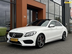 Mercedes-Benz C-klasse - 180 AMG AUT.|LED|Panodak|Leer|360 camera