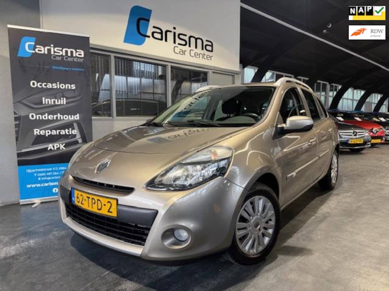 Renault Clio Estate - 1.2-16V Collection Airco|Cruise|NW APK - AutoWereld.nl