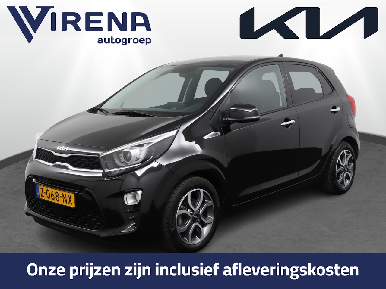 Kia Picanto - 1.0 DPi DynamicPlusLine - Cruise Control - Navigatie - Climate Control - Lichtmetalen Velg - AutoWereld.nl