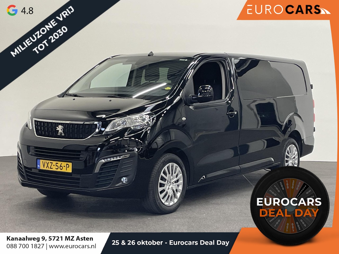 Peugeot Expert - 2.0 BlueHDI 180pk Automaat Dubbele Cabine | Navigatie | Airco | Climate Control | 3 zits | - AutoWereld.nl