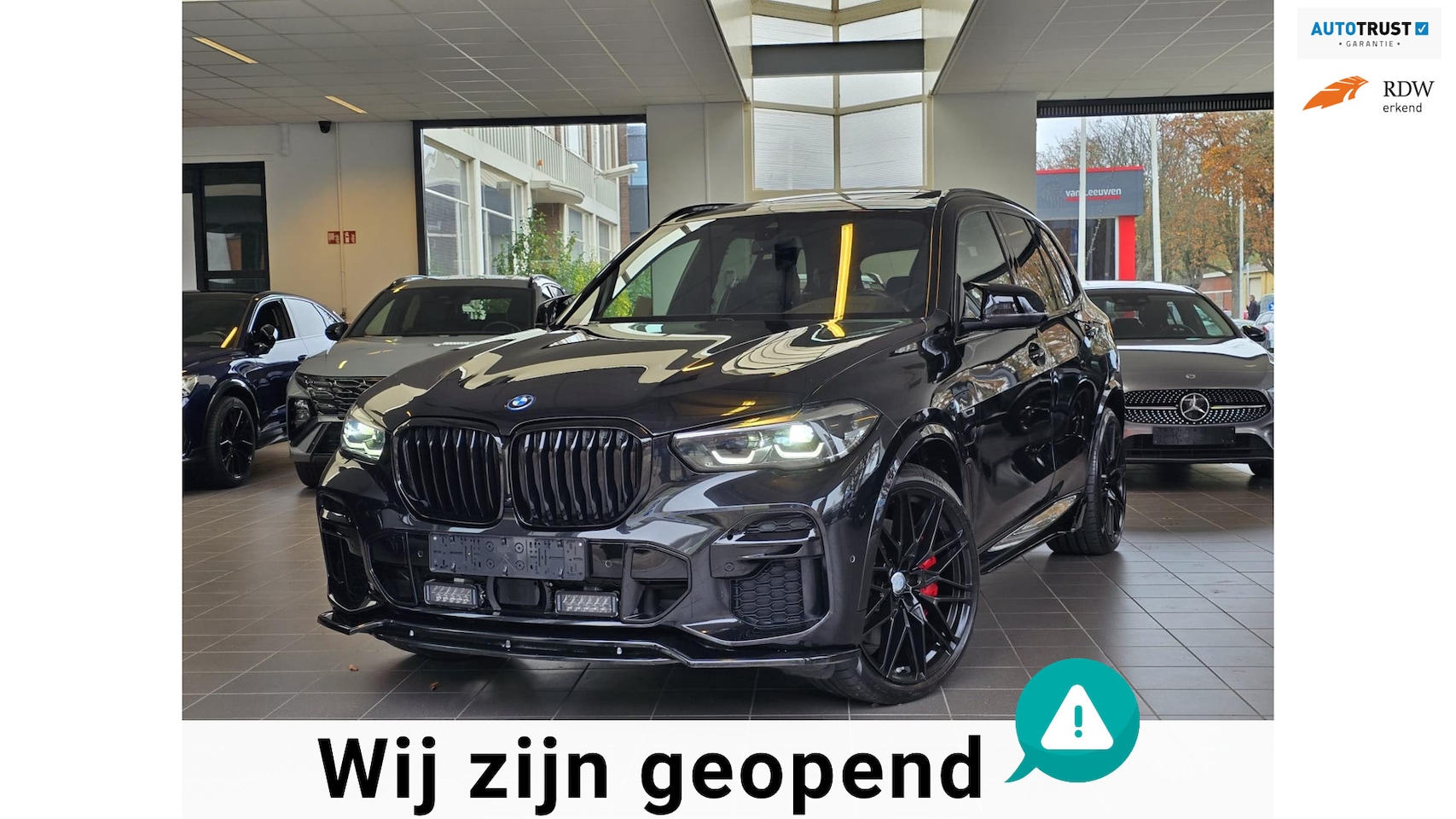 BMW X5 - X5 45e M-Sport X-Drive 394pk M Seats/ Pano/Trekhaak/Top auto! - AutoWereld.nl