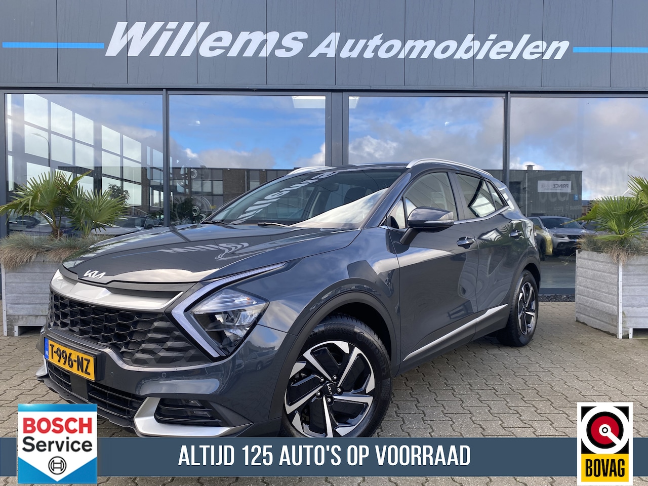 Kia Sportage - 1.6 T-GDi MHEV DynamicLine Navigatie, App Connect , Trekhaak , 1650 Trekgewicht Camera , A - AutoWereld.nl