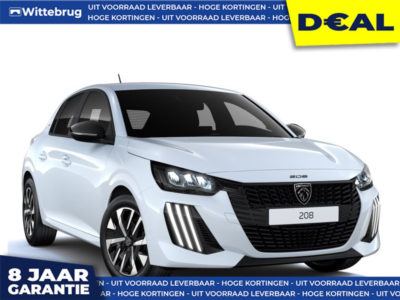 Peugeot 208 - 1.2 Hybrid 110 e-DCS6 Style AUTOMAAT - HOGE KORTING - 8 JAAR GARANTIE - AutoWereld.nl