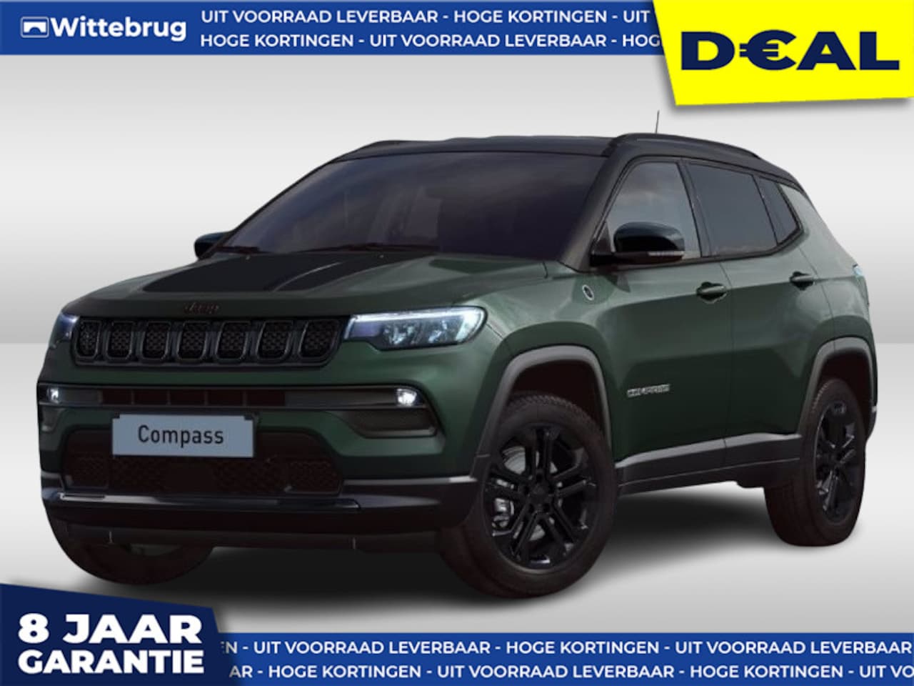 Jeep Compass - 1.5T e-Hybrid North Star DIRECT RIJDEN - PANORAMADAK - 8 JAAR GARANTIE - AutoWereld.nl