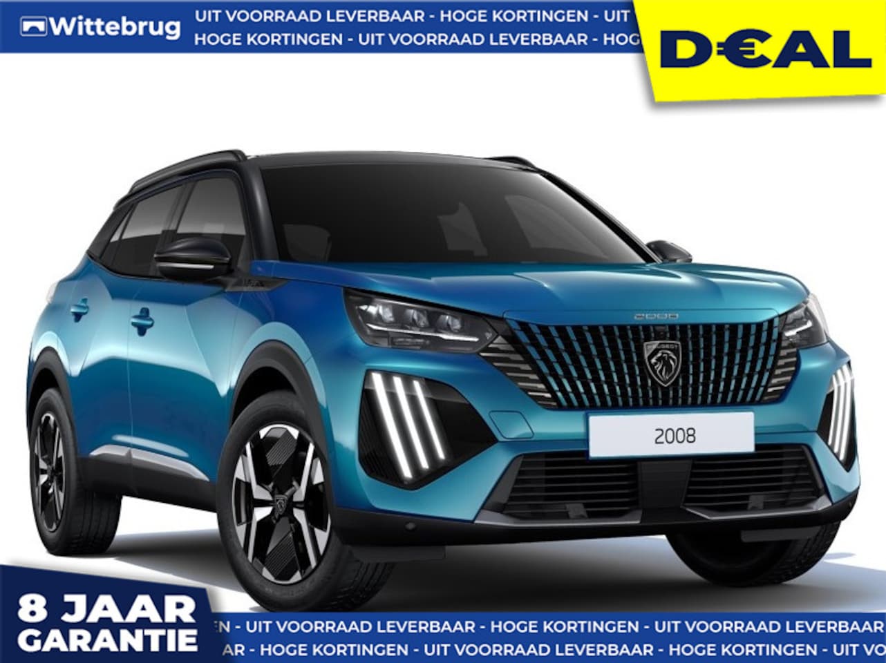 Peugeot 2008 - 1.2 Hybrid 145 GT DIRECT RIJDEN - PANORAMADAK - 8 JAAR GARANTIE - AutoWereld.nl