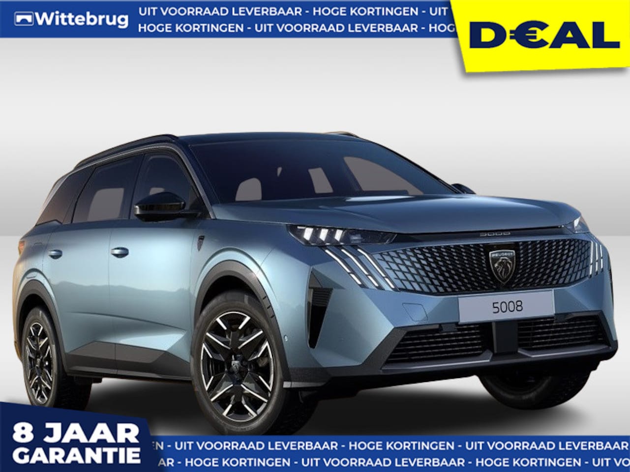 Peugeot 5008 - 1.2 Hybrid 145 GT DIRECT RIJDEN - PANORAMADAK - LEDER - 8 JAAR GARANTIE - AutoWereld.nl