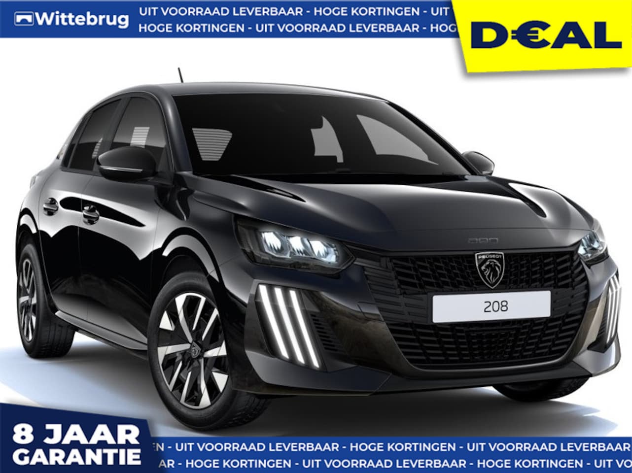 Peugeot 208 - 1.2 Hybrid 110 e-DCS6 Style AUTOMAAT - HOGE KORTING - 8 JAAR GARANTIE - AutoWereld.nl