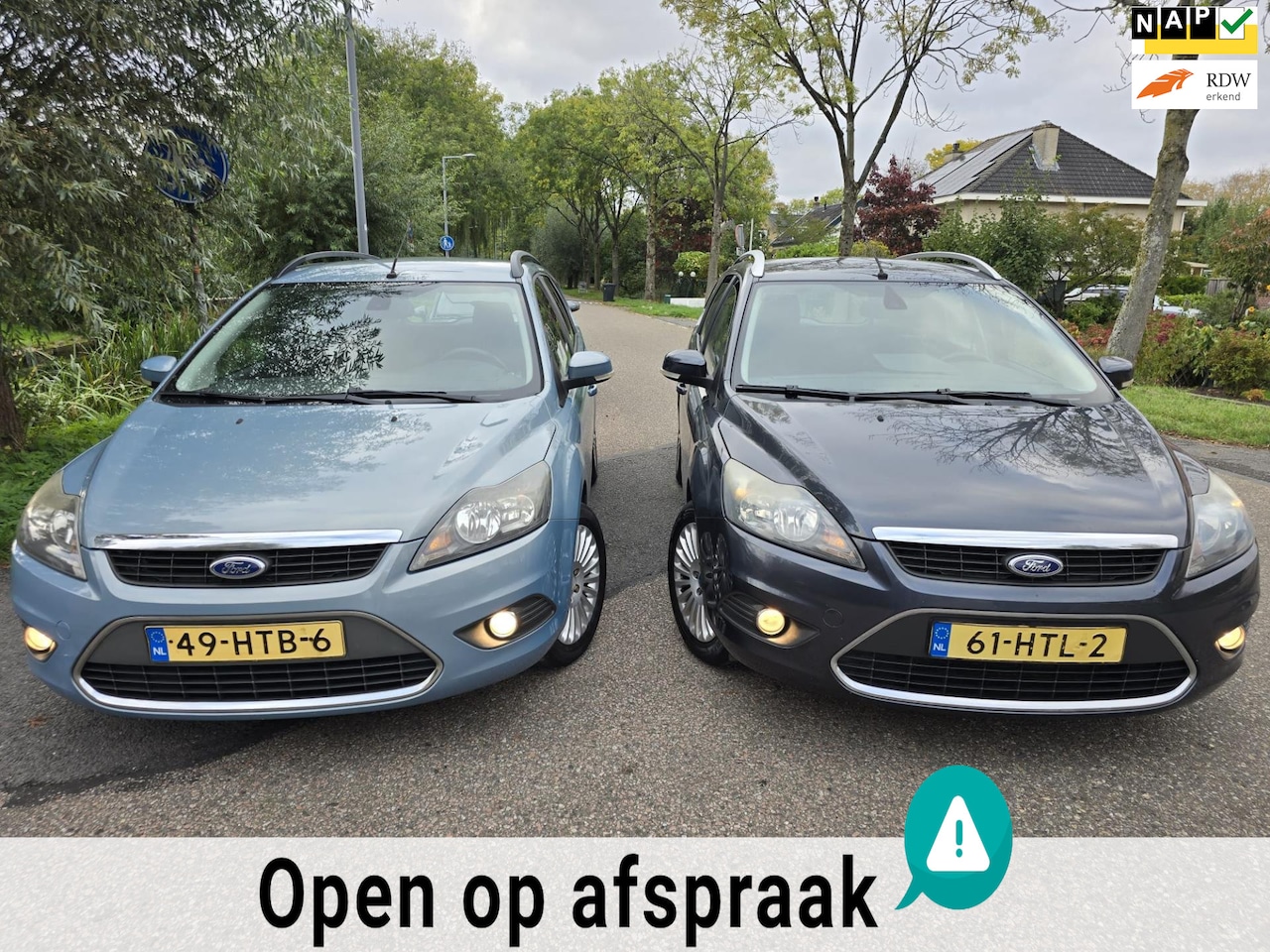 Ford Focus Wagon - 1.6 Titanium/Clima/Navi/CC/PDC /APK 2026 - AutoWereld.nl