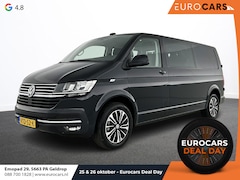 Volkswagen Transporter - 2.0 TDI L2H1 Dubbele Cabine Highline Automaat Navigatie Carplay Parkeersensoren Trekhaak C