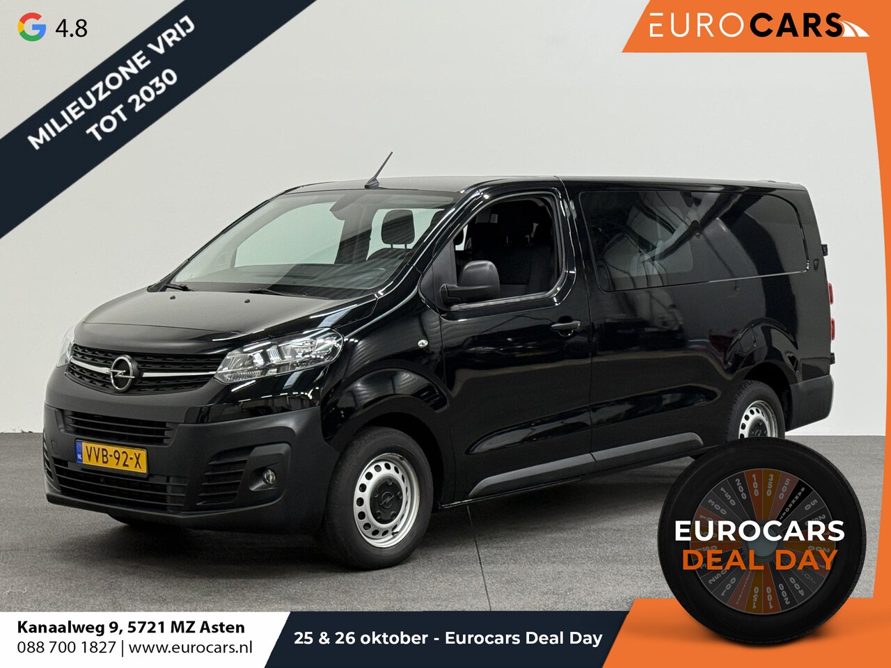 Opel Vivaro - 2.0 CDTI L3H1 Edition Dubbele Cabine Airco Bluetooth Navi Trekhaak - AutoWereld.nl
