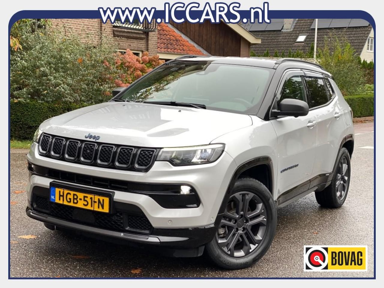 Jeep Compass - 4XE 190 HYB. LTD LE - Autm -  360 Camera - 2021 !!! - AutoWereld.nl