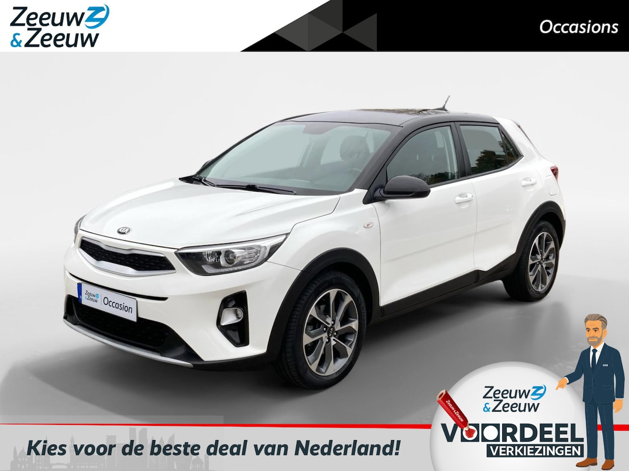 Kia Stonic - 1.0 T-GDi ComfortPlusLine Navigator | 1e eigenaar! | Navi | Camera | Airco - AutoWereld.nl
