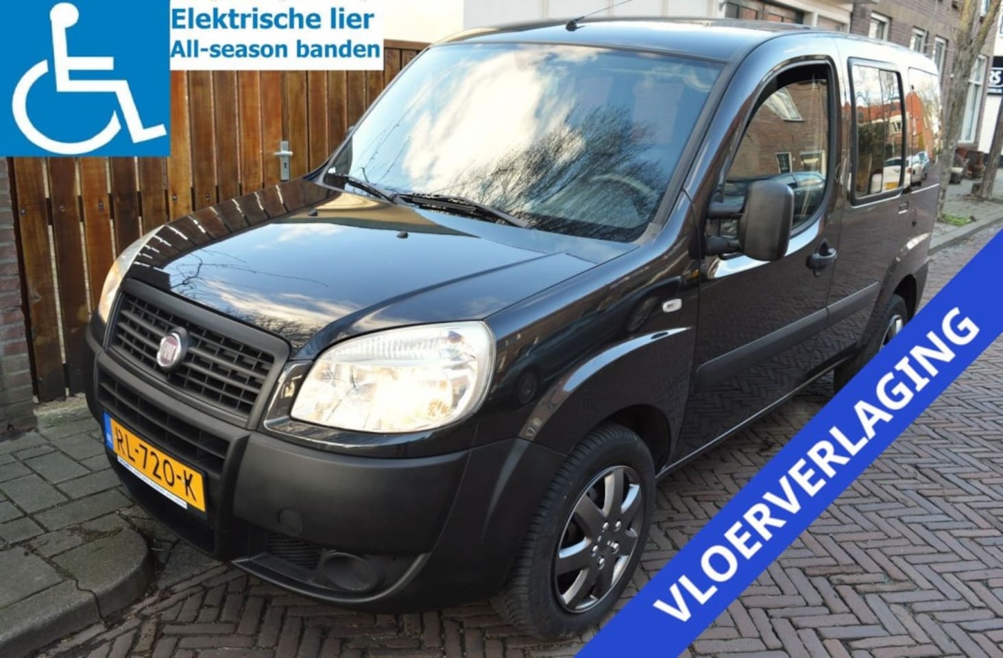 Fiat Doblò - 1.4 ROLSTOELAUTO BAND-LIER Privacy GLAS - AutoWereld.nl