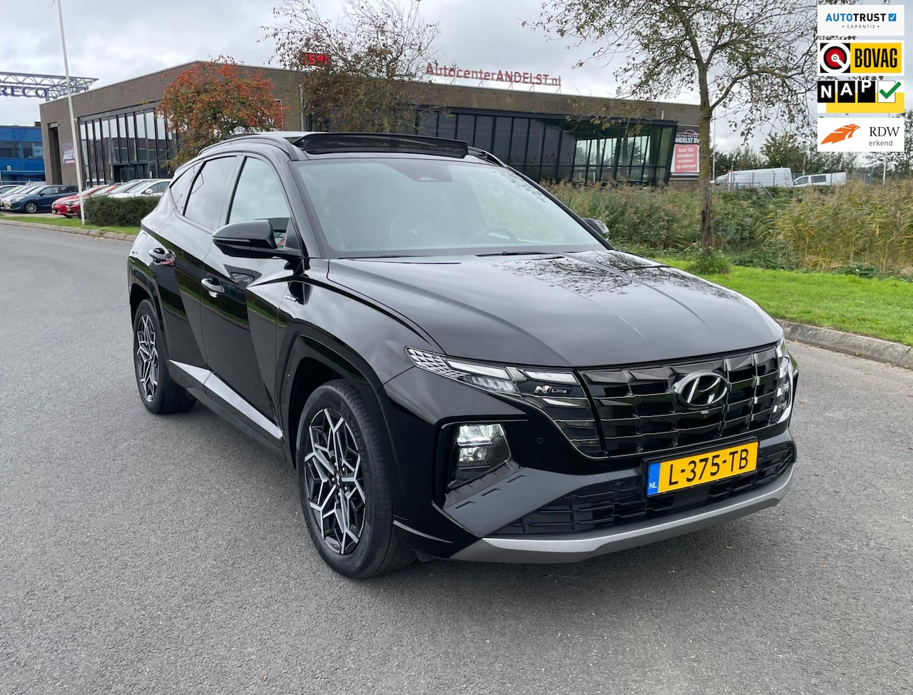 Hyundai Tucson - 1.6 T-GDI PHEV N Line Sky 4WD 1.6 T-GDI PHEV N Line Sky 4WD, Aut, Acc, Pano, Cam, Stoel-/stuurvrw, Stoelven, 1e eig, Gee - AutoWereld.nl