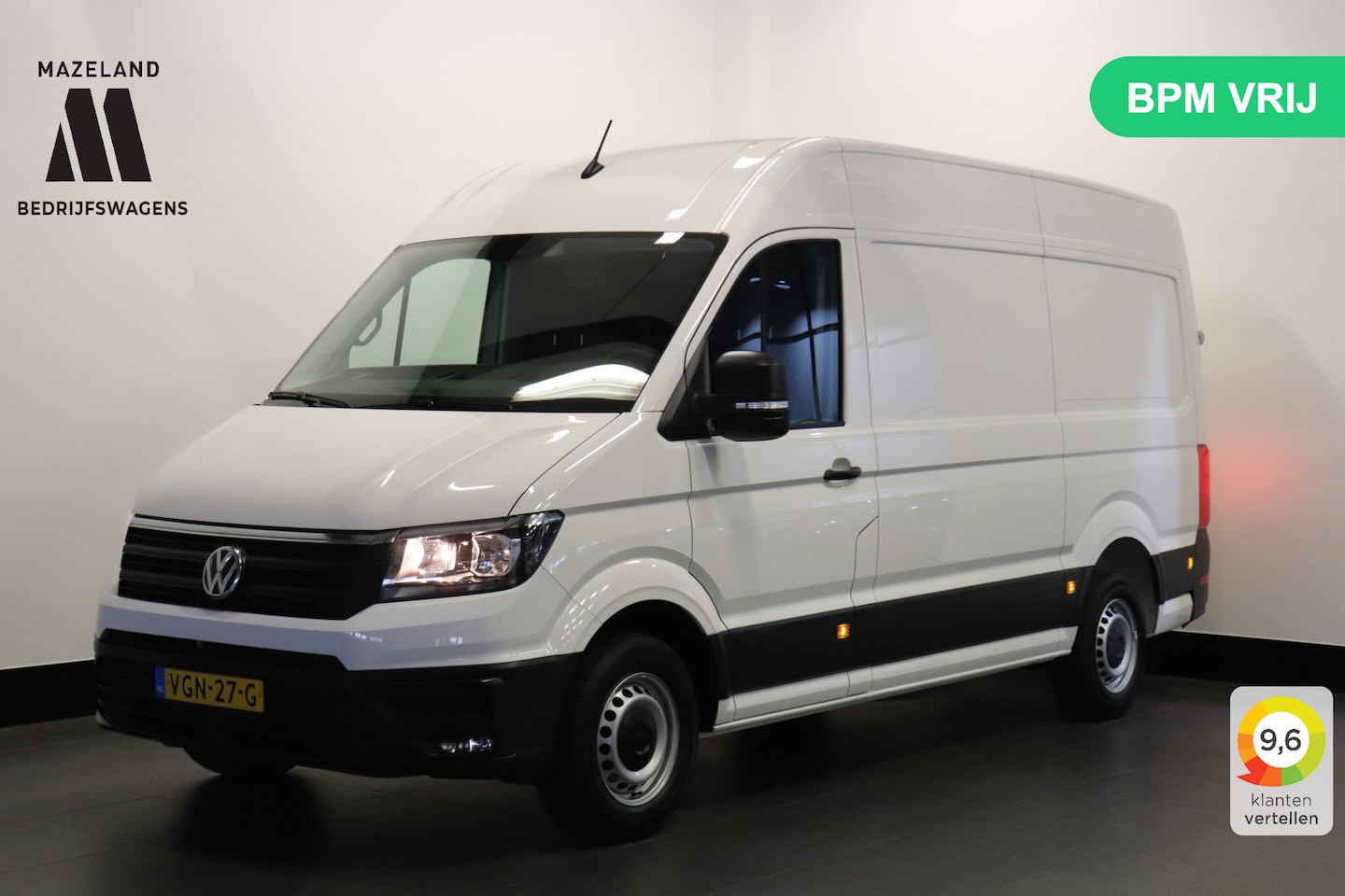 Volkswagen Crafter - 2.0 TDI L3H3 EURO 6 - Airco - Navi - Cruise - € 21.950,- Excl. - AutoWereld.nl