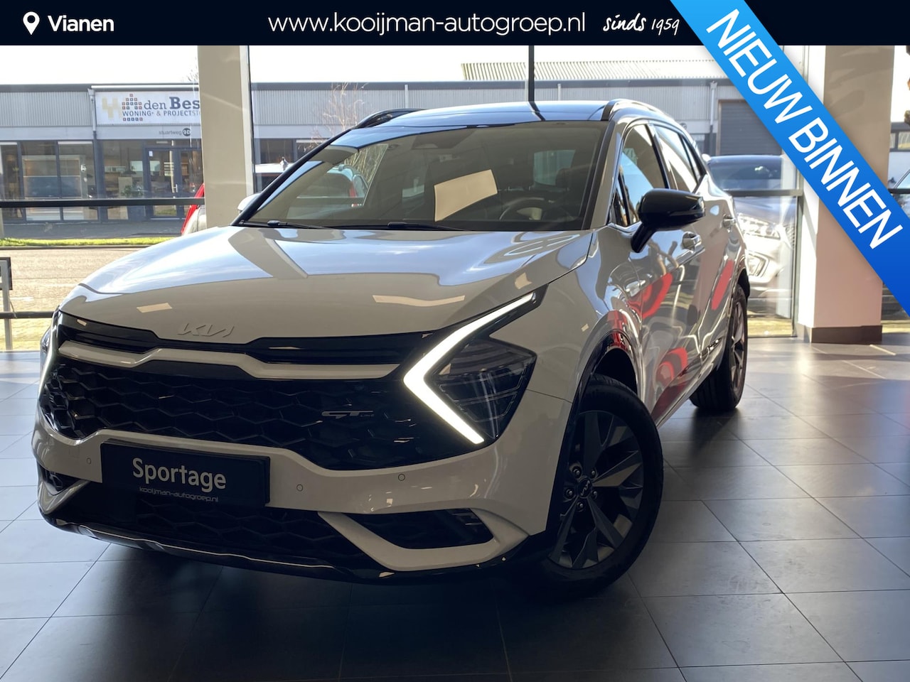 Kia Sportage - 1.6 T-GDi Hybrid GT-Line 1e eigenaar, BTW auto, Panoramadak, Stoel&Stuurverwarming, Elektr - AutoWereld.nl