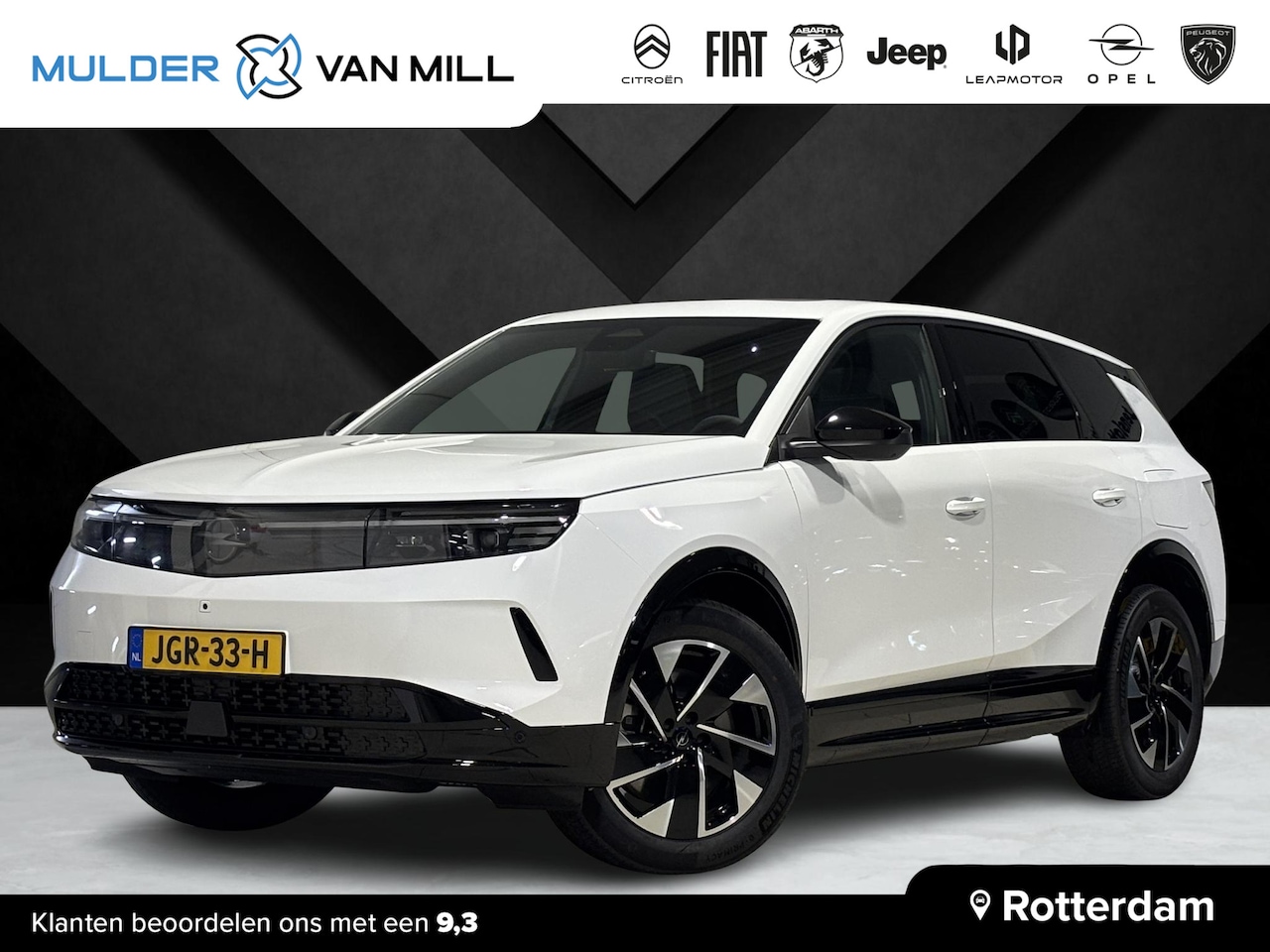 Opel Grandland Electric - Business Edition 73 kWh 210pk | Hi-Fi FOCAL® | SCHUIF/KANTELDAK | LED PIXEL VERLICHTING | - AutoWereld.nl
