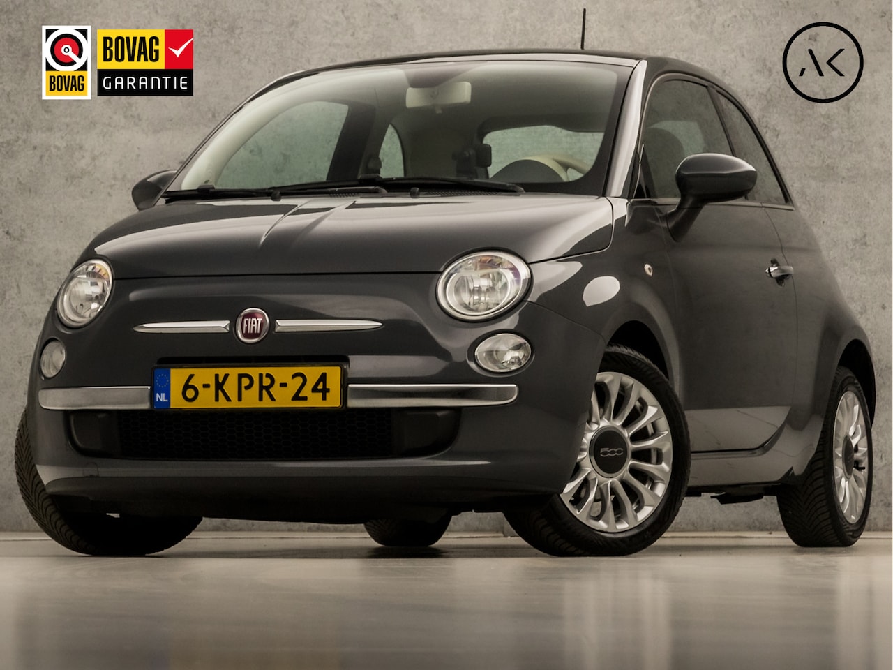 Fiat 500 - 0.9 TwinAir Lounge (AIRCO, PANORAMADAK, ELEK PAKKET, STUURWIELBEDIENING, LM VELGEN, NIEUWE - AutoWereld.nl