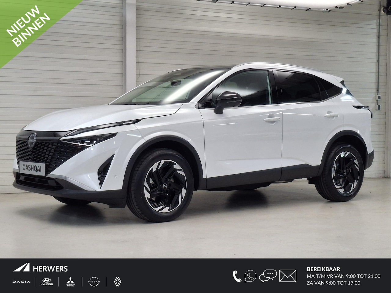 Nissan Qashqai - 1.5 e-Power N-Connecta / €6500,- Nissan Voorraadvoordeel / Nieuw uit Voorraad Leverbaar / - AutoWereld.nl