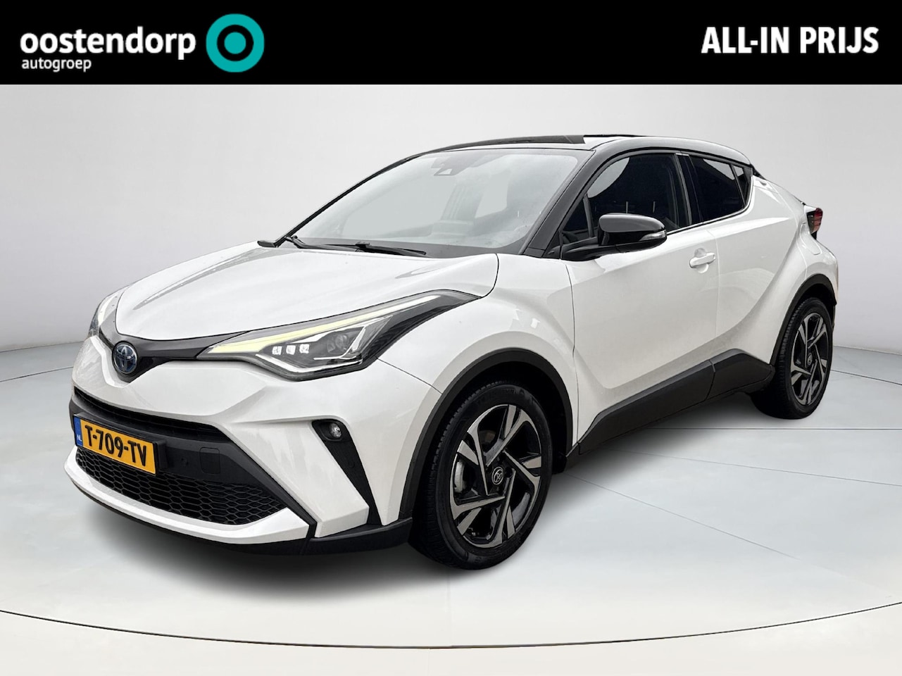 Toyota C-HR - 2.0 Hybrid Dynamic **NAVIGATIE/ STOELVERWARMING/ KEYLESS/ DODEHOEK DETECTIE** - AutoWereld.nl