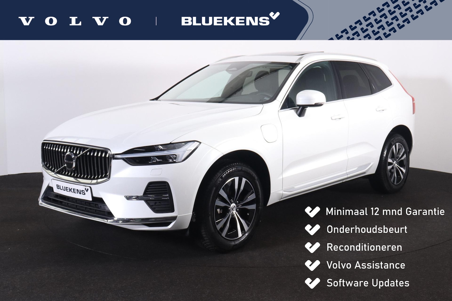 Volvo XC60 - T6 Recharge AWD Core Bright - LONG RANGE - Panorama/schuifdak - IntelliSafe Assist & Surro - AutoWereld.nl