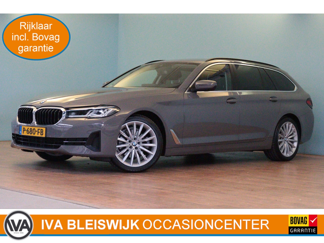 BMW 5-serie Touring - 520i Business Edition Plus | NAVI | CLIMA | CAMERA + PDC | STOELVERW+GEHEUGEN | LED | - AutoWereld.nl