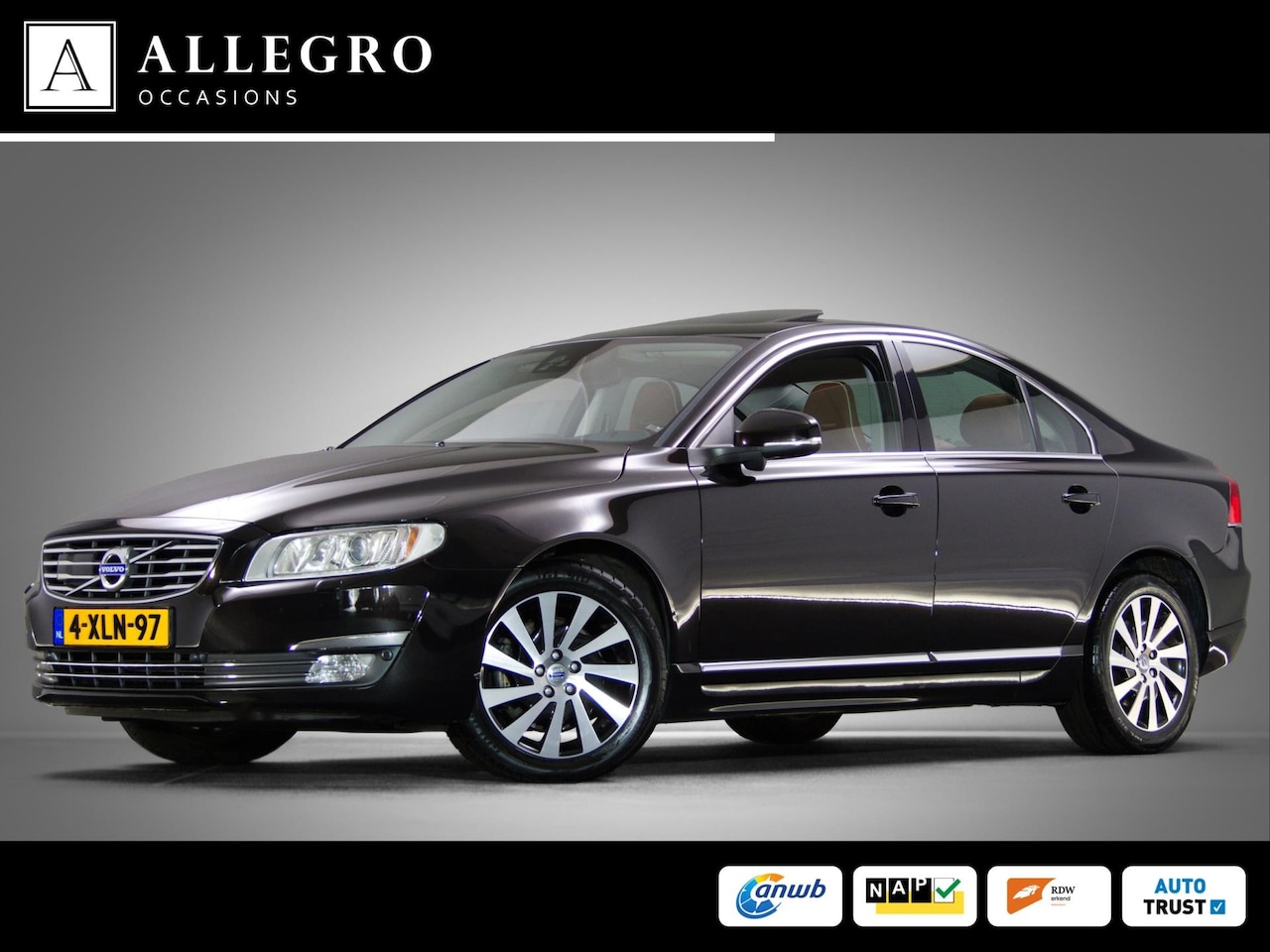 Volvo S80 - 2.0 T5 Inscription (PANORAMADAK, HARMAN KARDON, STOELVERWARMING, LANE-ASSIST, BLINDSPOT, C - AutoWereld.nl