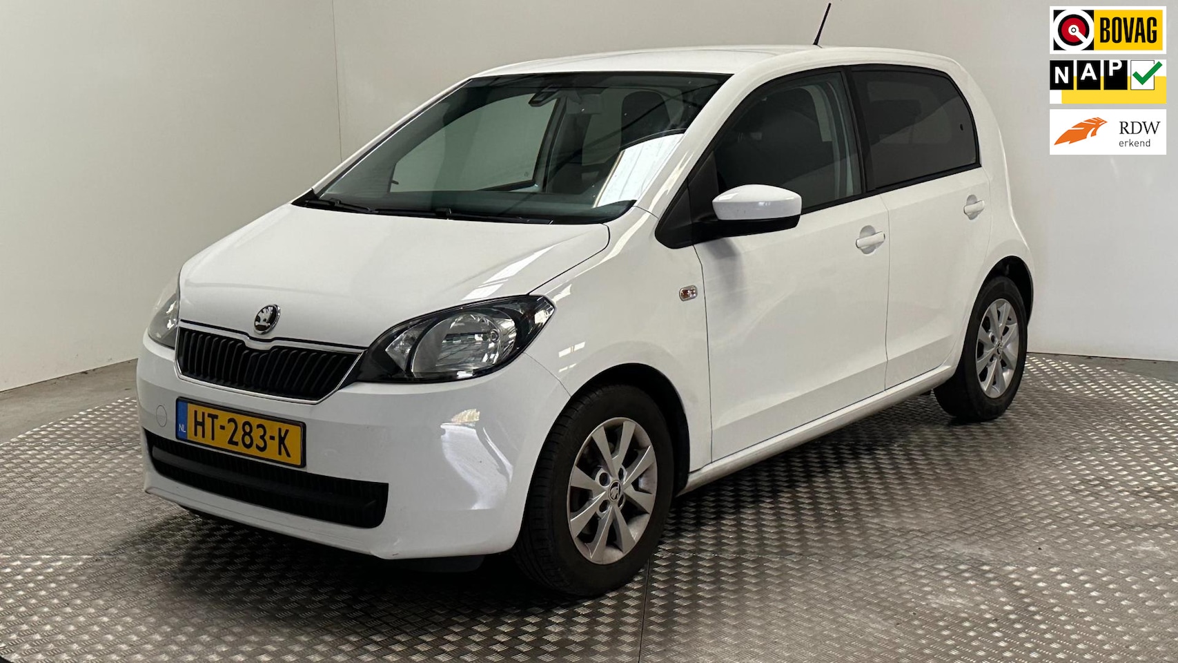 Skoda Citigo - 1.0 Greentech Ambition benzine airco stoelverwarming 5deurs - AutoWereld.nl