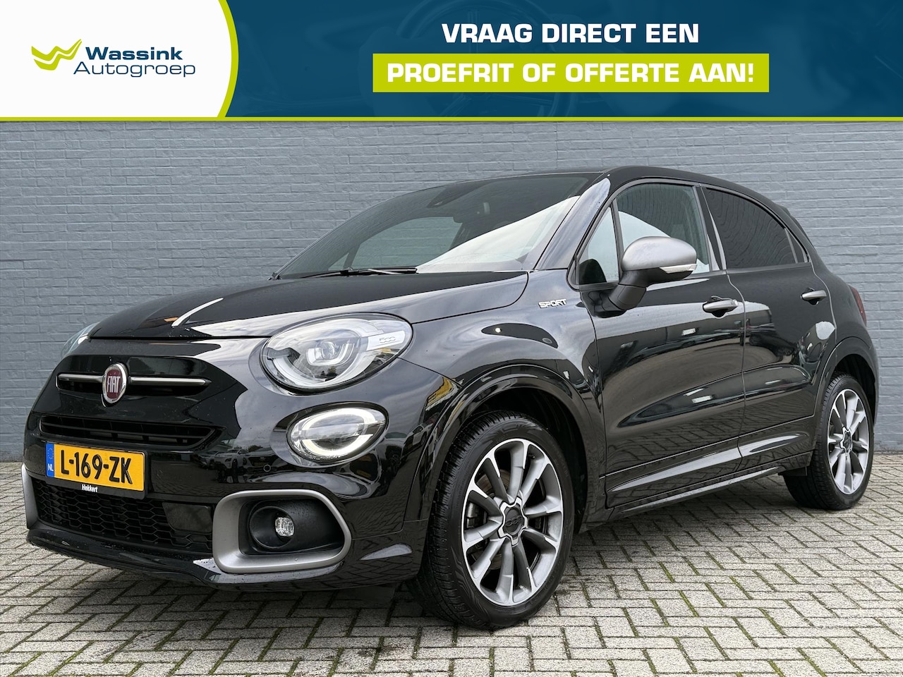 Fiat 500 X - 1.3 FireFly Turbo 150pk DCT Sport | All Season Banden | Navigatie | Lederen Bekleding | Ac - AutoWereld.nl
