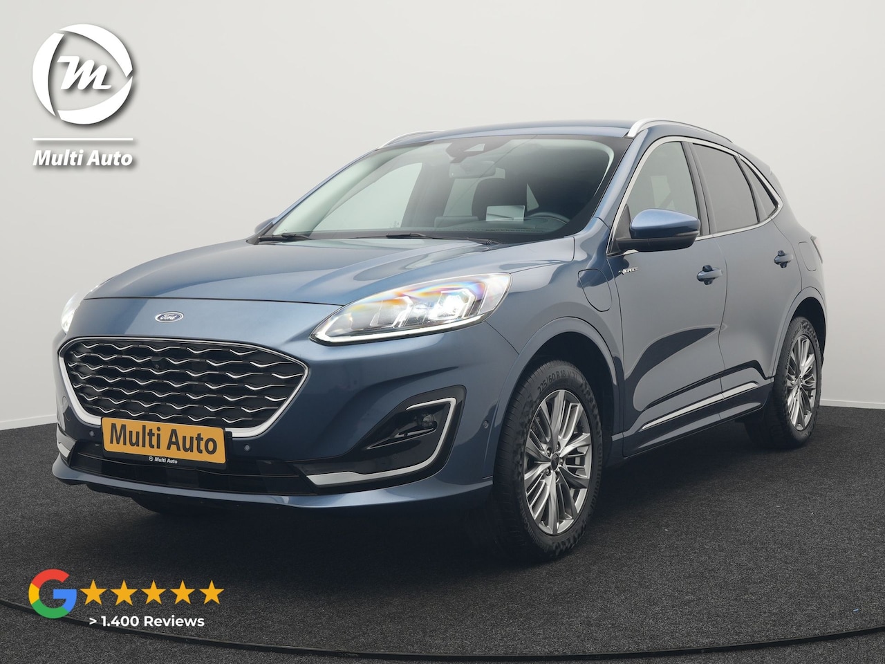 Ford Kuga - 2.5 Vignale Plug In Hybrid 225pk Dealer O.H PHEV | Head Up | Adaptive Cruise | Lederen Spo - AutoWereld.nl