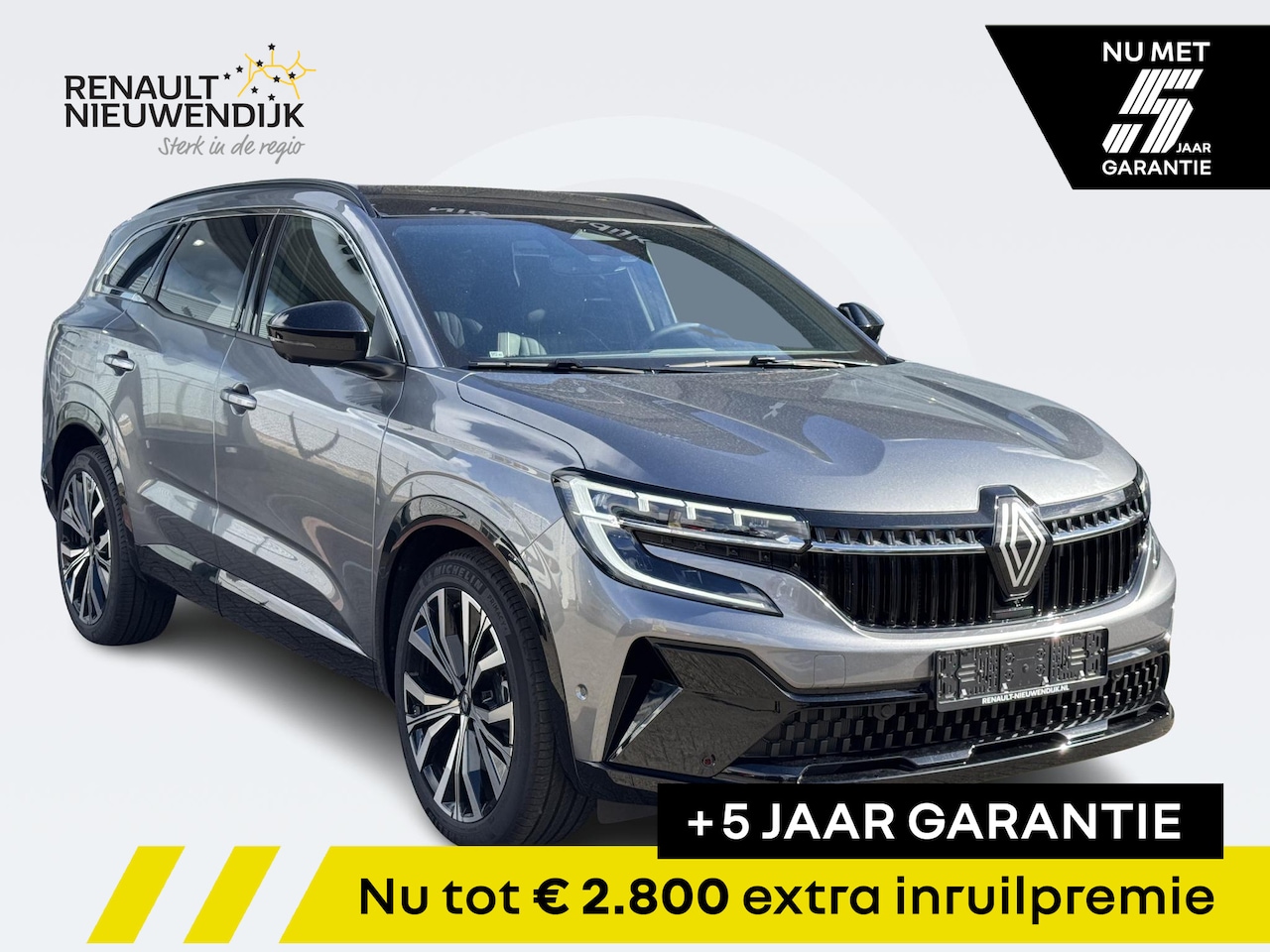 Renault Espace - E-Tech full hybrid 200 iconic 7p. / VOORRAADACTIE INCLUSIEF 5 JAAR GARANTIE / - AutoWereld.nl
