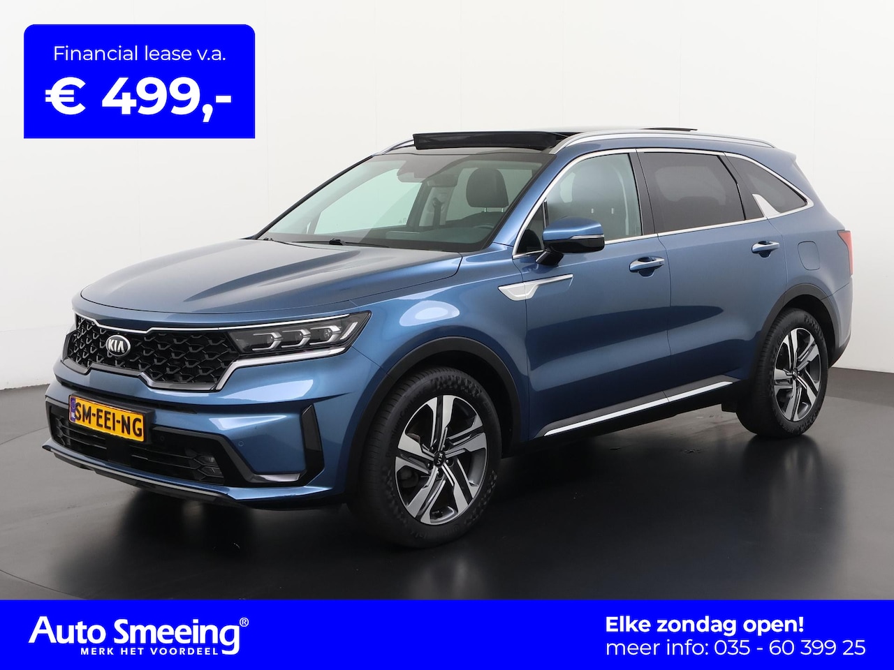 Kia Sorento - 1.6 T-GDI Plug-in Hybrid 4WD DynamicPlusLine 7p. | Trekhaak | Panoramadak | Camera | Zonda - AutoWereld.nl