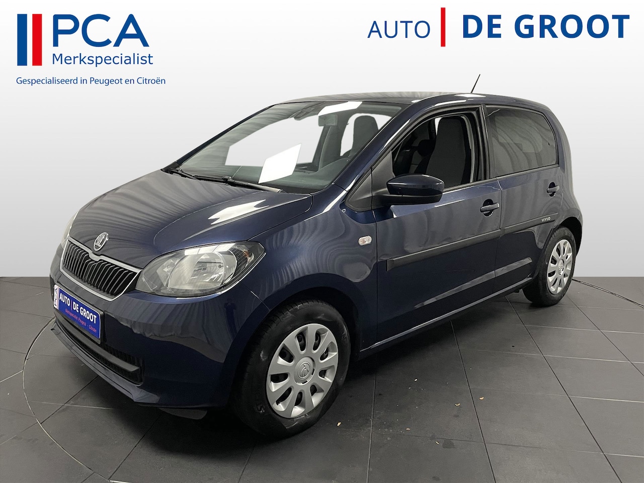 Skoda Citigo - AUTOMAAT 5Drs 60pk Airco | Trekhaak | Stoelverw. - AutoWereld.nl