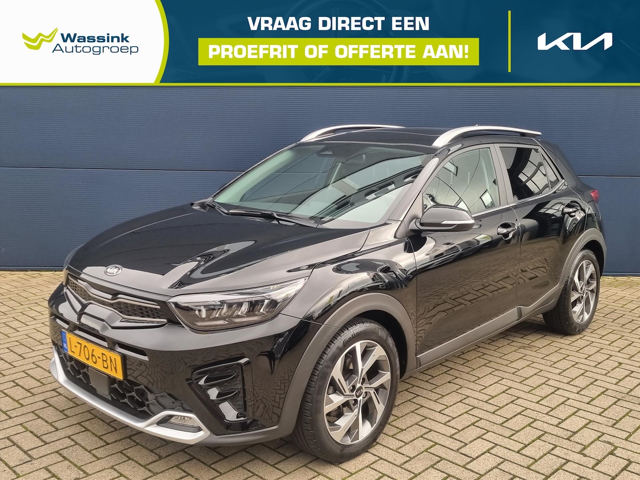 Kia Stonic - 1.0 T-GDi 100pk GT-PlusLine | Navigatie | Parkeercamera | LED | Climate control | Stoelver - AutoWereld.nl