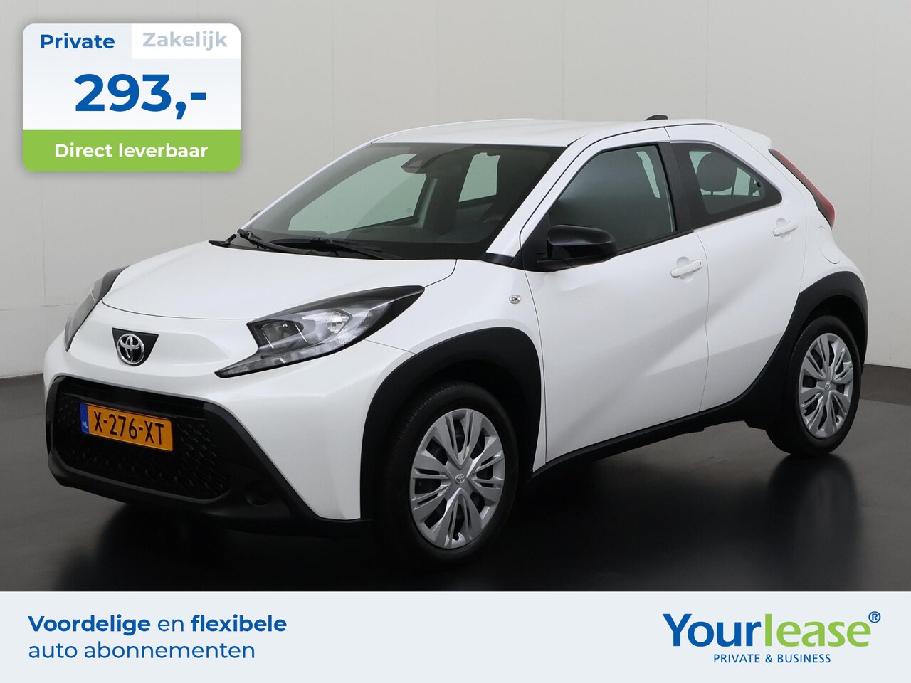 Toyota Aygo X - 1.0 VVT-i MT Play | All-in 293,- Private lease | Direct uit voorraad - AutoWereld.nl