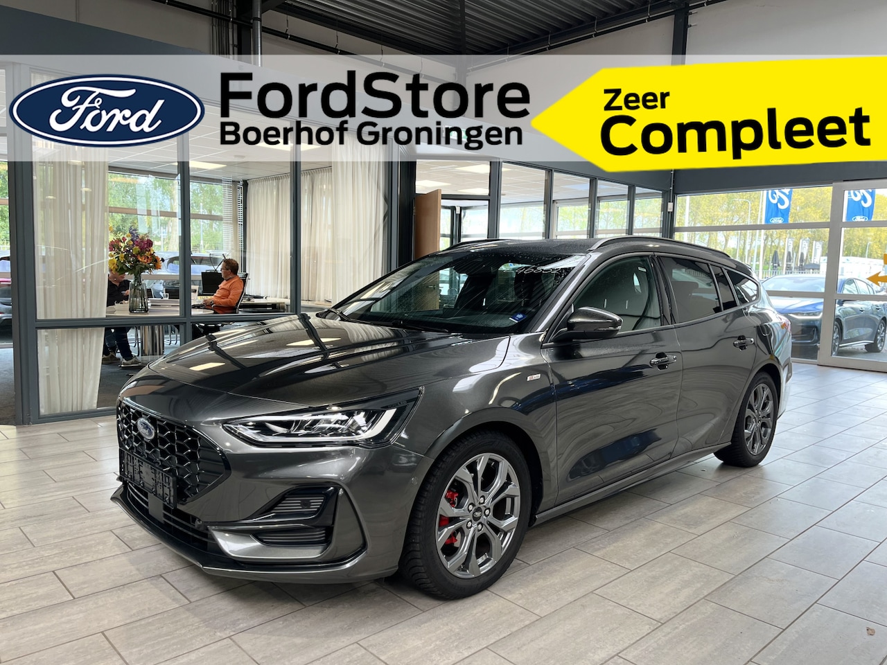 Ford Focus Wagon - ST-Line EcoBoost Hybrid 155 pk | Winter Pack |  AGR Stoel | Adapt. cruise | Camera | All S - AutoWereld.nl